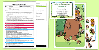 Gruffalo Mix Up to Support Teaching on The Gruffalo EYFS Interactive Poster Plan and Resource Pack - EYFS, Literacy, Julia Donaldson