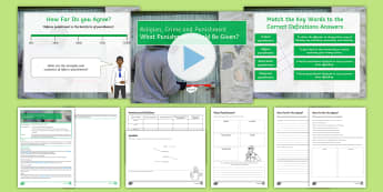 What Punishment Should Be Given? Lesson Pack - key stage 3 religion and crime and punishmentProtectionDeterrentReparationReformChristian punishment