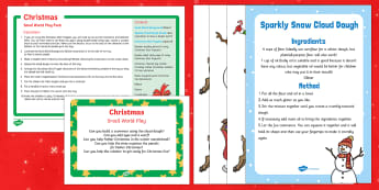 Christmas Small World Play Idea and Printable Resource Pack