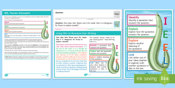 IEEL Paragraph Structure Resource Pack - IEEL, PEAL, PEE, PEEL, PEA