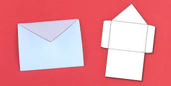 Interactive Notebook Traditional Envelope - craft, paper craft