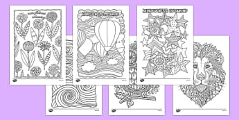 Mindfulness Colouring Resource Pack