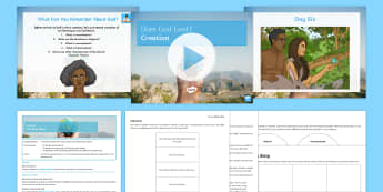 Creation Lesson Pack - Does God Exist; Creation; Genesis; Bible; Torah; 