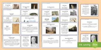 Medicine through Time: Key Event Fact Cards - medicine through time, gcse, history, thematic study, ancient greek, ancient egypt, plague, bubonic,