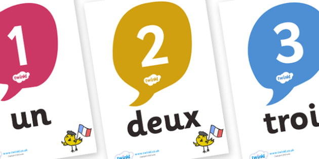 Number Names Worksheets french number 1-30 : French Numbers 0-20 Posters - MFL, French, Modern Foreign