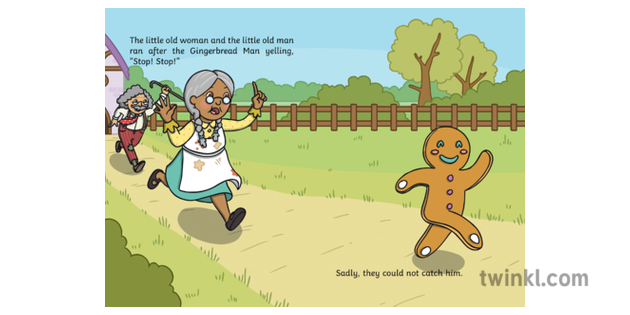 gingerbread man and woman