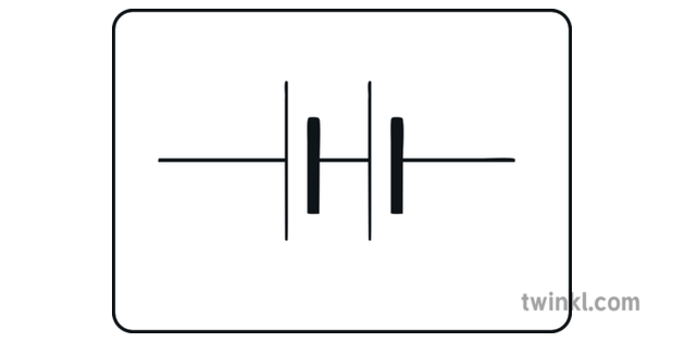 Batterie Symbol Zellenschaltung Elektrizitat Wissenschaft Ks3 Illustration