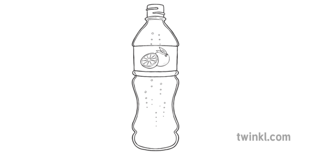 Botella De Pop Efervescente Onomatopeya Ingles Ks2 Blanco Y Negro