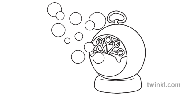 child's bubble machine
