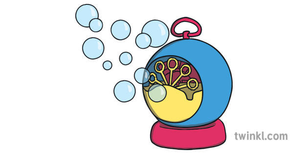 child's bubble machine
