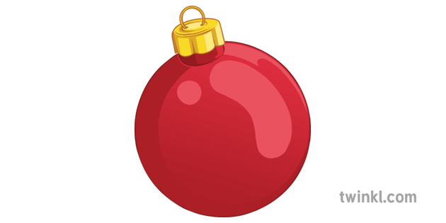 Download Christmas Bauble Illustration Twinkl Yellowimages Mockups