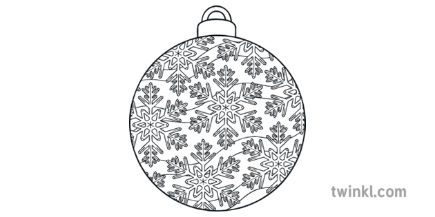 christmas baubles pattern 3 mindfulness colouring pages ks1