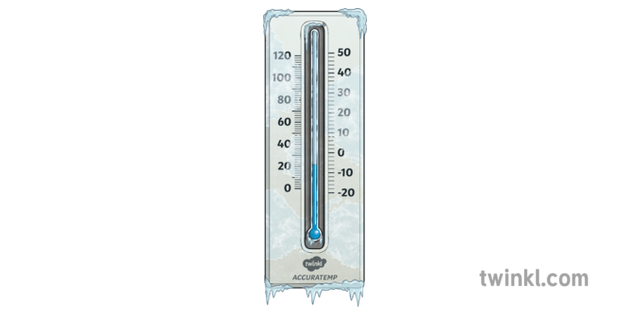 Thermometre Froid Temperature Meteo Ks2 Illustration Twinkl