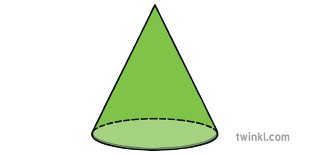 Cone Interior Angles 3d Shapes Maths Ks1 Illustration Twinkl
