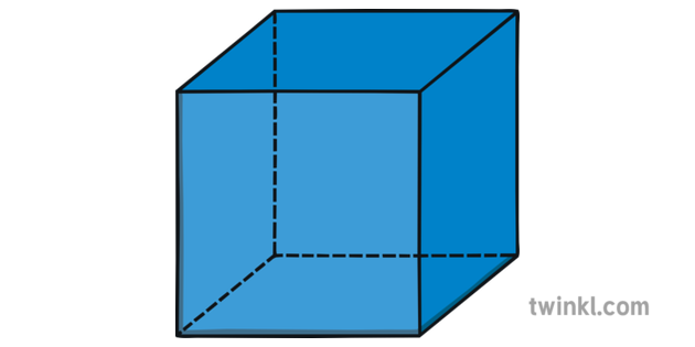 Cube Interior Angles 3d Shapes Maths Ks1 Illustration Twinkl