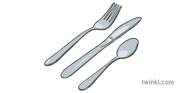 knife and fork cutlery