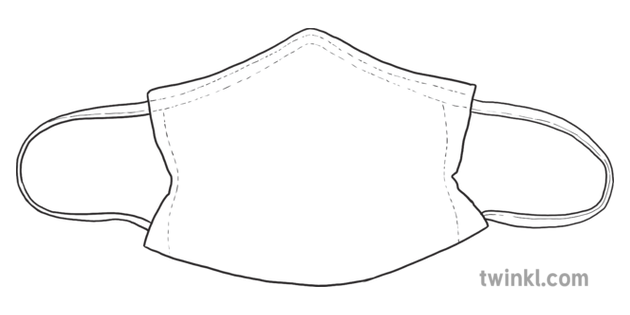 Design Your Own Face Mask Template Inanimate Object Coronavirus PPE 