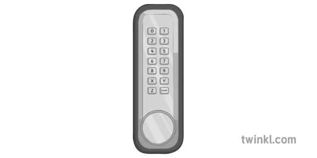 Door Lock Keypad Maths Escape Room Locked Password Code