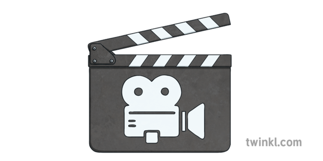Film Clapboard Animation Cinema Camera Ks2 Illustration Twinkl