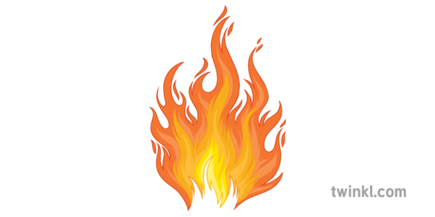 Fire Pshe Flames Secondary Illustration Twinkl