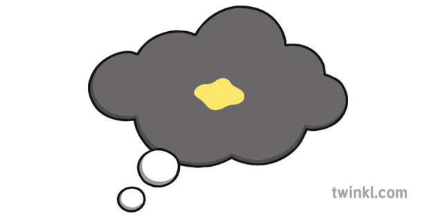 Growth Mindset Cloud 02 Dark With Small Bit Of Yellow Solo Taxonomy Thought