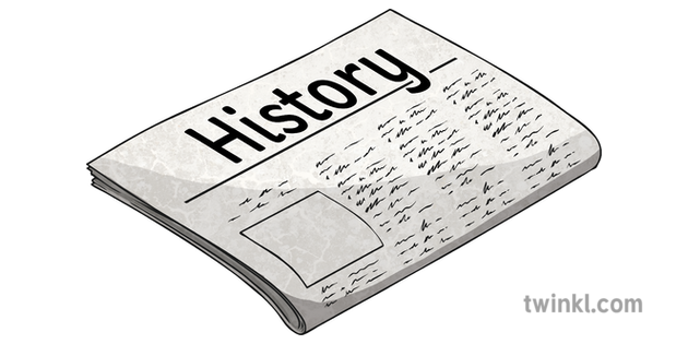 歷史頭條報紙報紙新聞紙版式折疊澳大利亞mps Ks2 Illustration