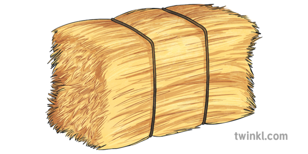 Hay Bale 1 Illustration Twinkl