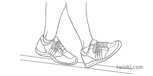 Heel To Toe >> Heel To Toe Walking Along A Straight Line Lks2 Daily Move Heel To Toe >> Heel To Toe Walking Along A Straight Line Lks2 Daily Move
