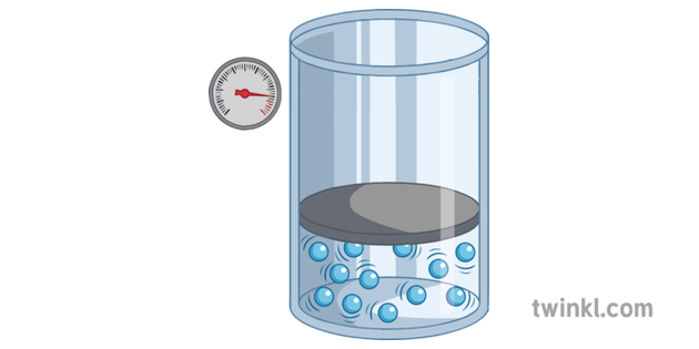 High Pressure Container Science Physics Diagram Illustration - 