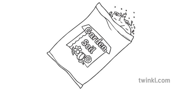 Large Bag Of Garden Soil Garden Centre Planting Activities Ks1 Black And