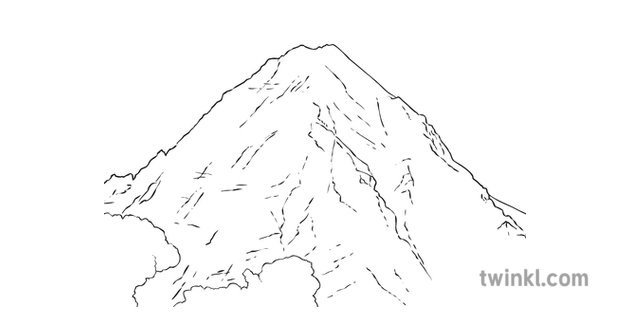 Mountain Romulus And Remus Story Mountain Peak Snow Ks2 Black And White