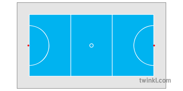 Netball Court Diagram Layout