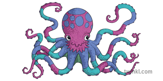 Pulpo Monstruo Espanol Matematicas Ks2 2 Illustration Twinkl