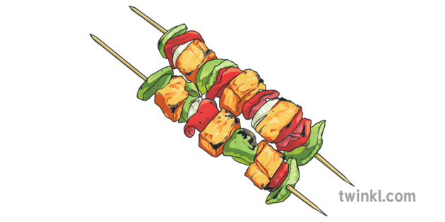 paneer tikka illustration twinkl