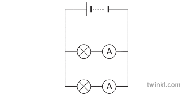 Parallel Circuit With Ammeters Science Circuit Symbols Scientific Diagram