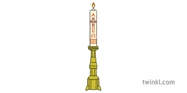 paschal candle lit 2 illustration twinkl paschal candle lit 2 illustration twinkl