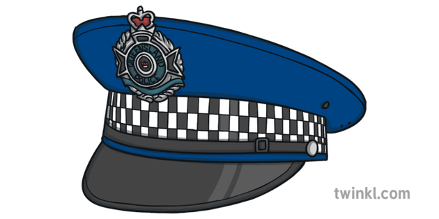 Police Hat Helmet Uniform Jobs Community Helpers Australia Eyfs Ks1