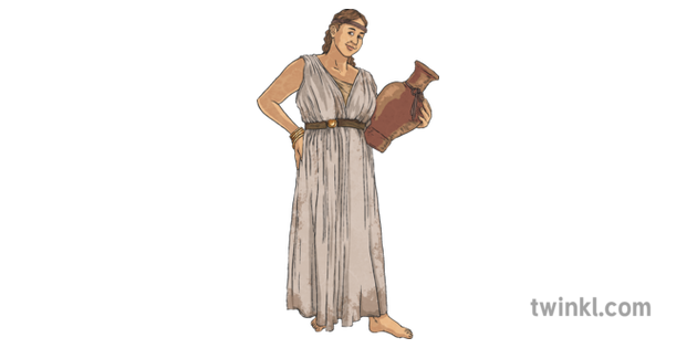 roman slave dress