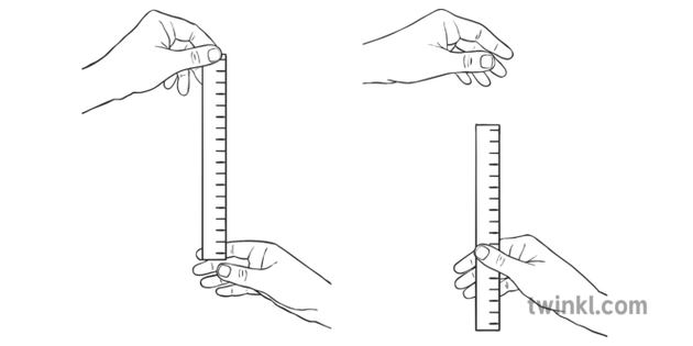 Ruler Drop Reaction Test Y6 Athletics Twinkl Move Pe Black And White Rgb