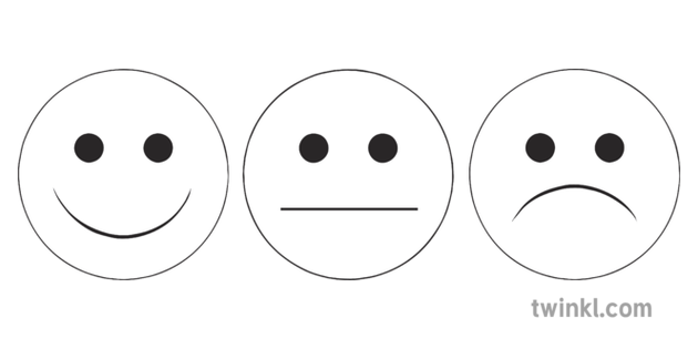 Traffic Light Smileys Black And White Illustration Twinkl