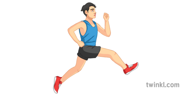 Triple Salto Tecnica Paso 3 Atletismo Pe Secundaria Illustration Twinkl