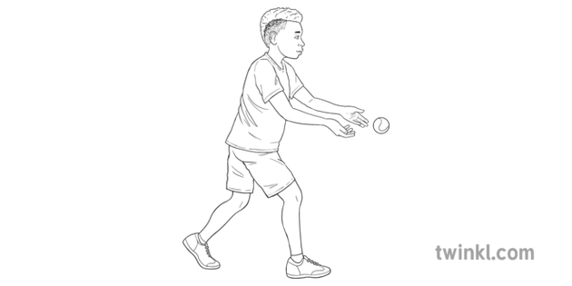 underhand throw clipart underhand throw clipart