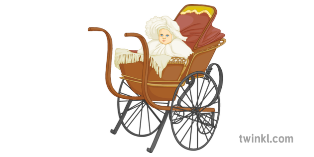 victorian baby buggy