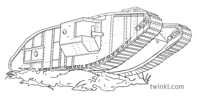 WW1 Tank Diagram