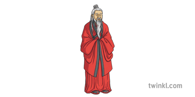 Wise Old Man Legend Of Nian Chinese New Year Dance Move Ks2 Illustration