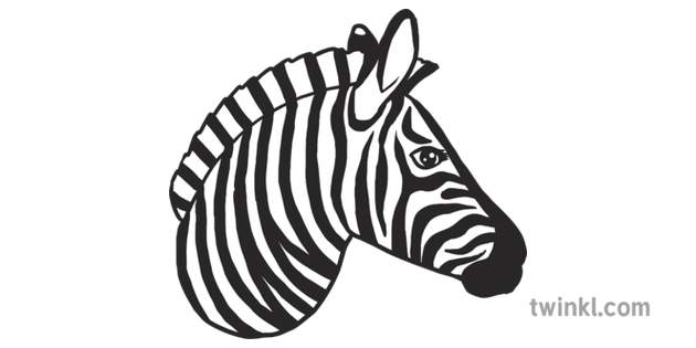 Zebra Emoji Animals Nature Twinkl Newsroom Ks2 Black And White Rgb