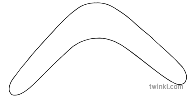 boomerang-outline-black-and-white-1-illustration-twinkl