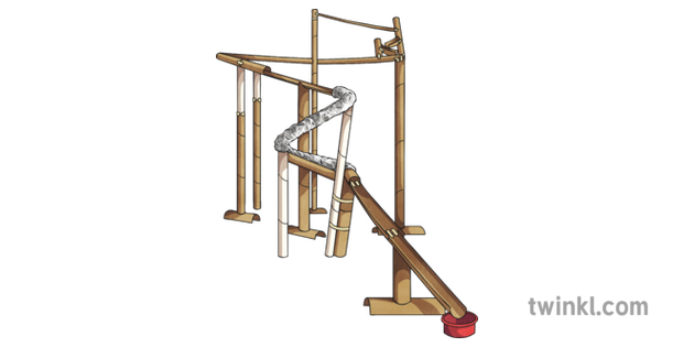 cardboard marble run