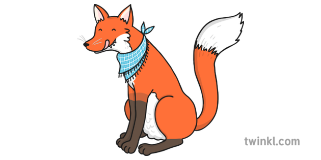 Foxy Loxy Illustration Twinkl