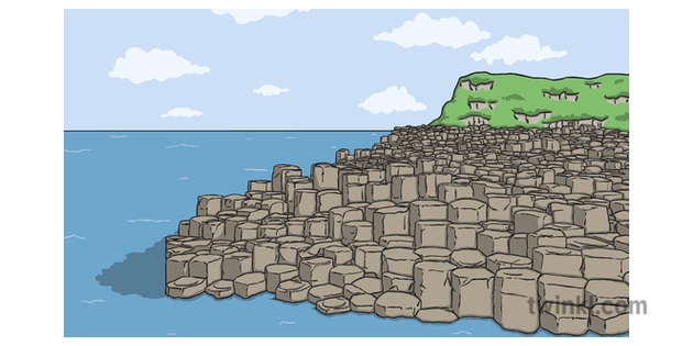 Giants Causeway 3 Illustration Twinkl